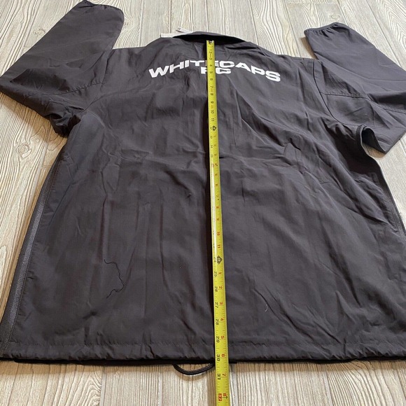 Adidas Vancouver Whitecaps FC Full Snap ATM Jacket Mens XL Gray Lined NWT MLS - Picture 15 of 16